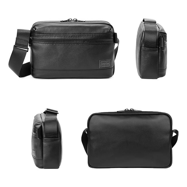 ポーター ガード ショルダーバッグ 033-05063 メンズ ブランド ミニ 小さめ 斜めがけ 軽量 撥水 本革 レザー 吉田カバン PORTER | GUARD（PORTER） | 04