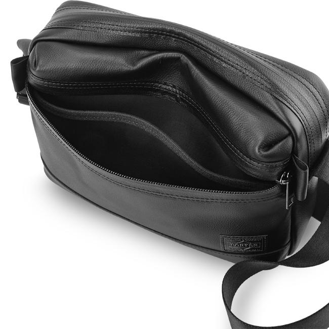 ポーター ガード ショルダーバッグ 033-05063 メンズ ブランド ミニ 小さめ 斜めがけ 軽量 撥水 本革 レザー 吉田カバン PORTER | GUARD（PORTER） | 08