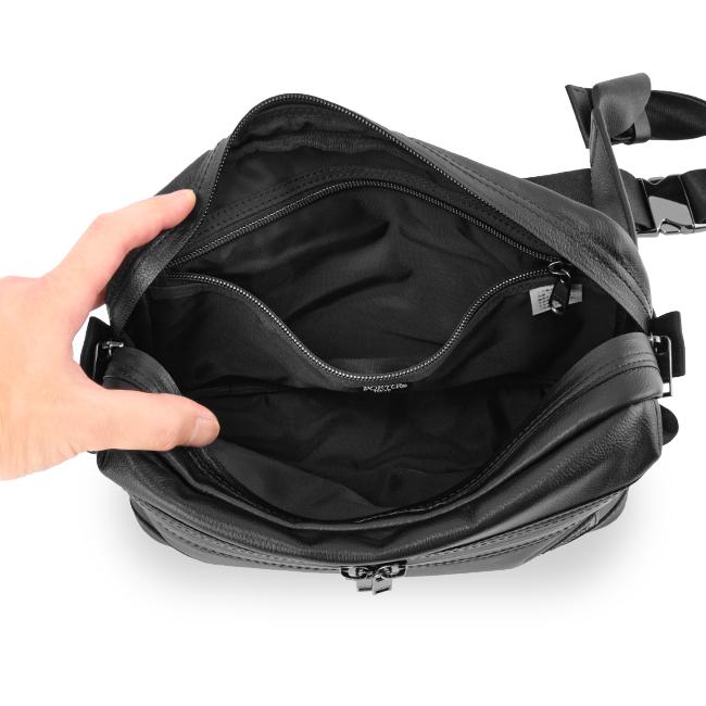 ポーター ガード ウエストバッグ 033-05065 ボディバッグ メンズ ブランド レザー 斜めがけ 本革 軽量 撥水 横型 横開き 吉田カバン PORTER | GUARD（PORTER） | 10