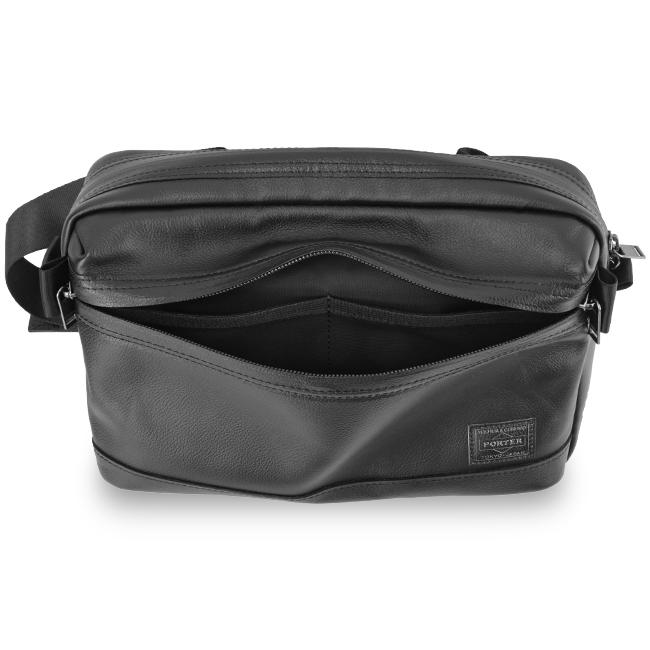 ポーター ガード ウエストバッグ 033-05065 ボディバッグ メンズ ブランド レザー 斜めがけ 本革 軽量 撥水 横型 横開き 吉田カバン PORTER | GUARD（PORTER） | 08