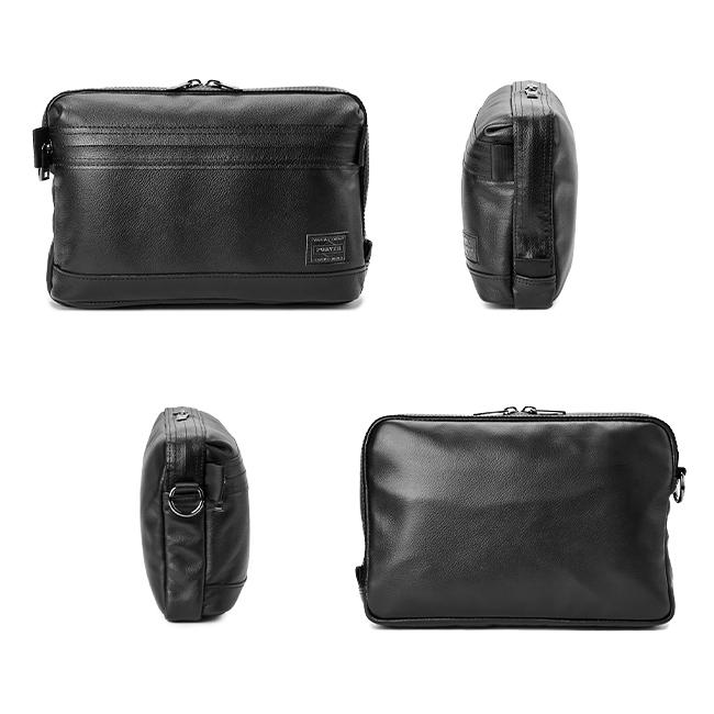 ポーター ガード ポーチ 033-05067 クラッチバッグ セカンドバッグ メンズ ブランド レザー スリム 本革 薄型 軽量 撥水 吉田カバン PORTER GUARD | GUARD（PORTER） | 04