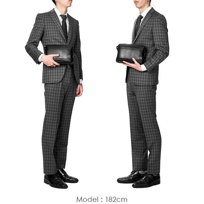 ポーター ガード ポーチ 033-05067 クラッチバッグ セカンドバッグ メンズ ブランド レザー スリム 本革 薄型 軽量 撥水 吉田カバン PORTER GUARD | GUARD（PORTER） | 05