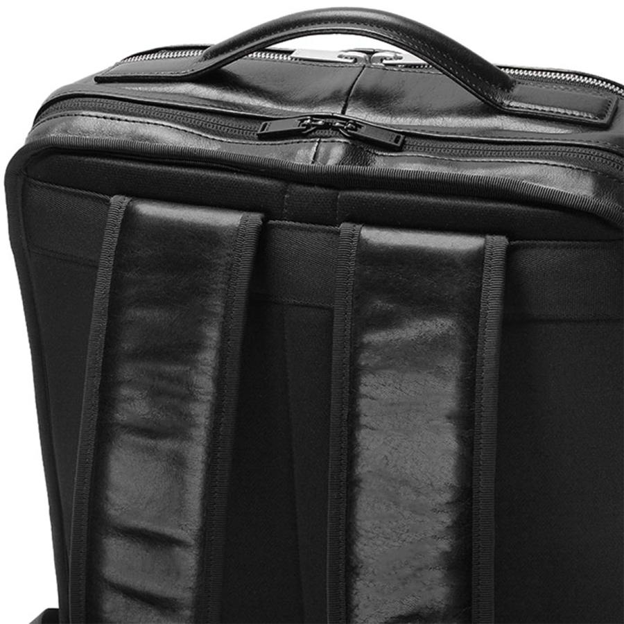 ポーター クラーク デイパック 034-03197 PORTER CLERK 吉田カバン リュック ビジネスリュック バッグ メンズ レザー 本革 通勤 薄型 薄マチ ブランド | PORTER | 10