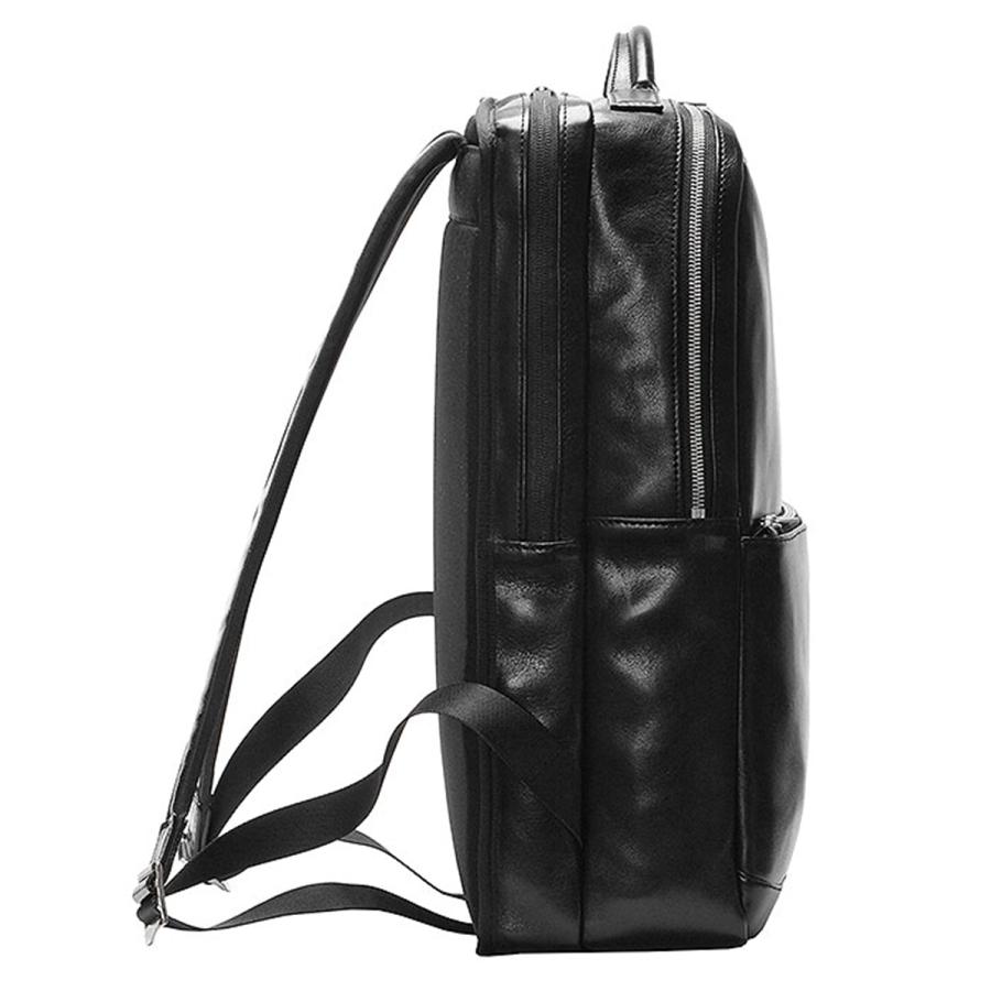 ポーター クラーク デイパック 034-03197 PORTER CLERK 吉田カバン リュック ビジネスリュック バッグ メンズ レザー 本革 通勤 薄型 薄マチ ブランド | PORTER | 03