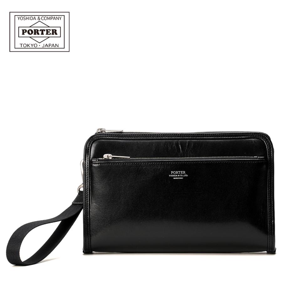 ポーター クラーク ポーチ 034-03199 PORTER CLERK 吉田カバン セカンドバッグ クラッチバッグ 本革 日本製 | PORTER