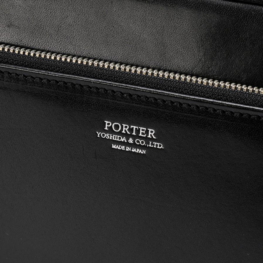 ポーター クラーク ポーチ 034-03199 PORTER CLERK 吉田カバン セカンドバッグ クラッチバッグ 本革 日本製 | PORTER | 09