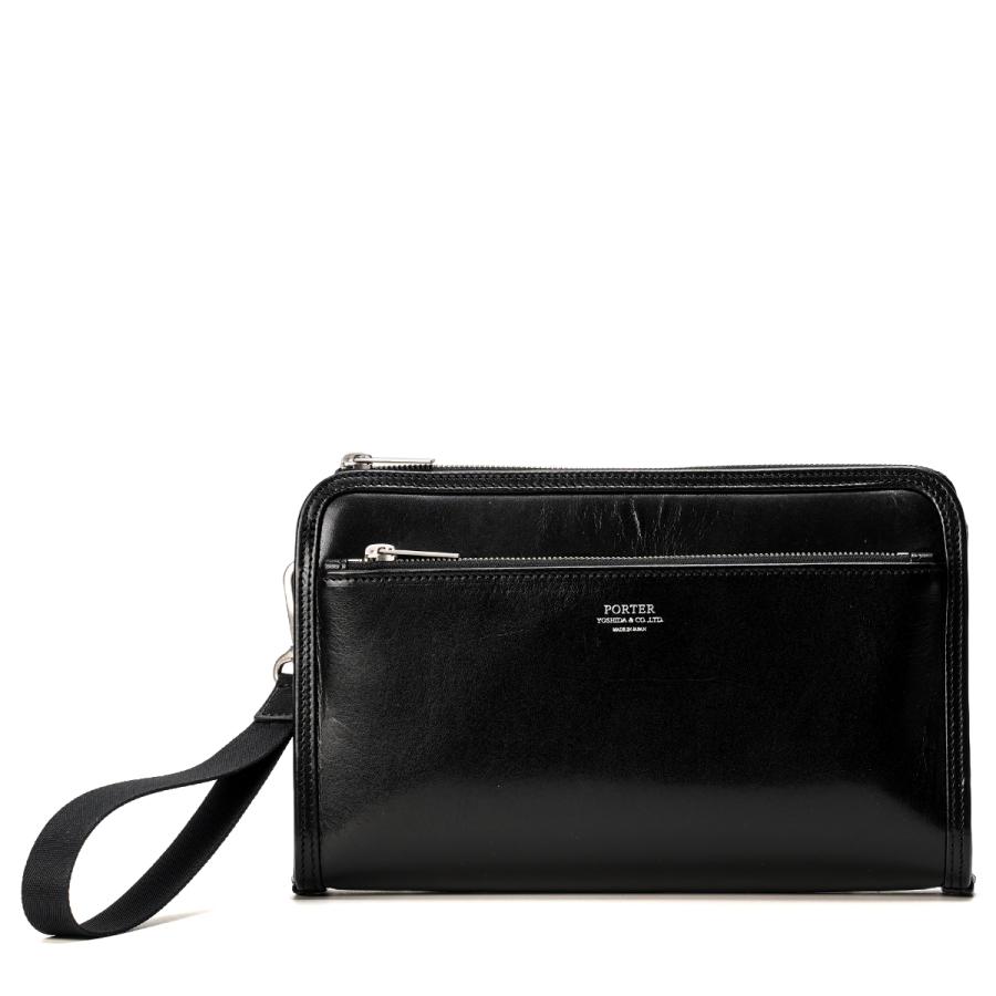 ポーター クラーク ポーチ 034-03199 PORTER CLERK 吉田カバン セカンドバッグ クラッチバッグ 本革 日本製 | PORTER | 02