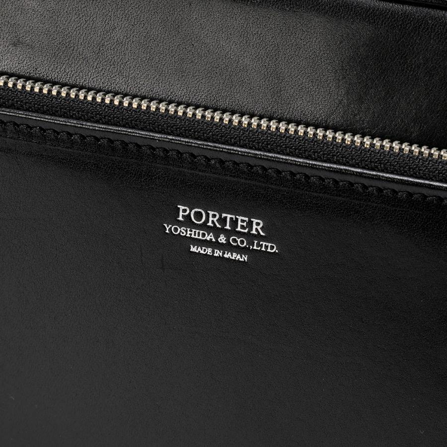 ポーター クラーク ポーチ 034-03199 PORTER CLERK 吉田カバン セカンドバッグ クラッチバッグ 本革 日本製 | PORTER | 05