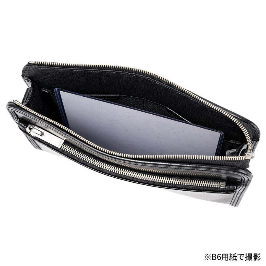 ポーター クラーク ポーチ 034-03199 PORTER CLERK 吉田カバン セカンドバッグ クラッチバッグ 本革 日本製 | PORTER | 08