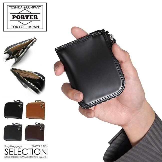 新品 未使用 ポーター PORTER COUNTER カウンター 二つ折り 黒 公式通販店舗 財布 PORTER COUNTER(カウンター)