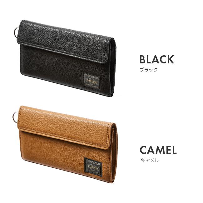 ポーター カーム ロングウォレット 041-03120 PORTER 吉田カバン 財布 長財布 メンズ レディース 薄い財布 薄型 本革 レザー スリム ブランド | PORTER | 03