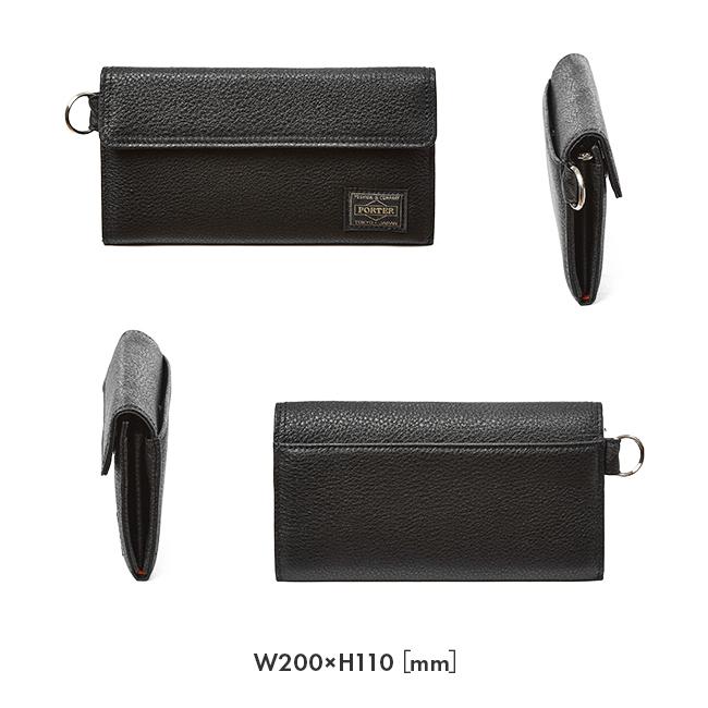 ポーター カーム ロングウォレット 041-03120 PORTER 吉田カバン 財布 長財布 メンズ レディース 薄い財布 薄型 本革 レザー スリム ブランド | PORTER | 05