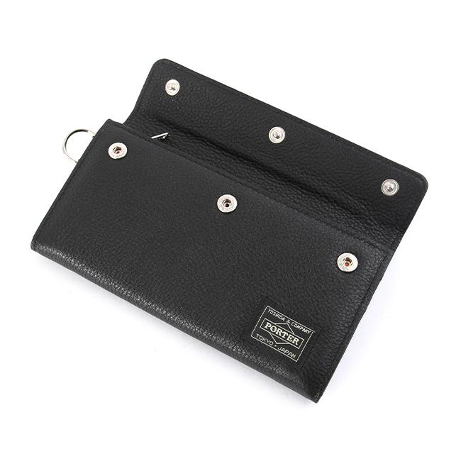 ポーター カーム ロングウォレット 041-03120 PORTER 吉田カバン 財布 長財布 メンズ レディース 薄い財布 薄型 本革 レザー スリム ブランド | PORTER | 07