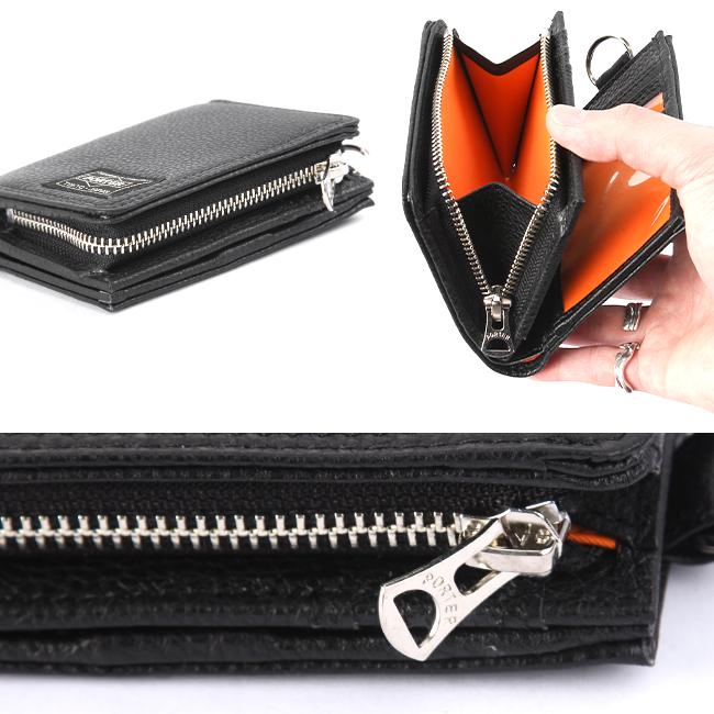 ポーター カーム ウォレット 041-03121 PORTER 吉田カバン 財布 二つ折り財布 ミドルウォレット メンズ レディース 本革 レザー l字ファスナー ブランド | PORTER | 13