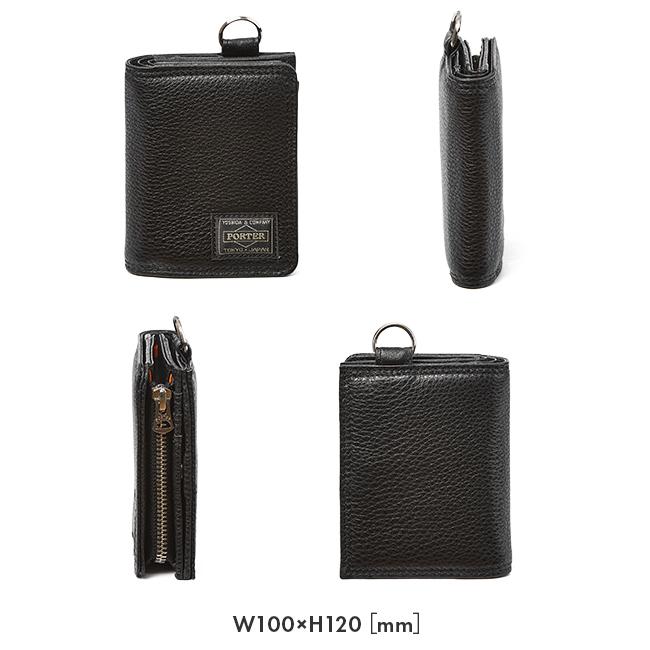 ポーター カーム ウォレット 041-03121 PORTER 吉田カバン 財布 二つ折り財布 ミドルウォレット メンズ レディース 本革 レザー l字ファスナー ブランド | PORTER | 05