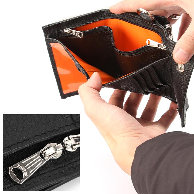 ポーター カーム ウォレット 041-03122 PORTER 吉田カバン 財布 二つ折り財布 ミドルウォレット メンズ レディース 本革 レザー ブランド | PORTER | 13