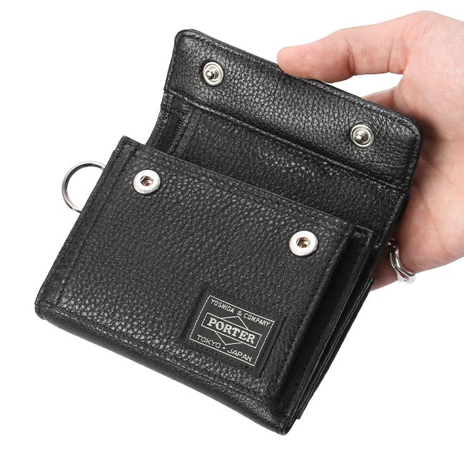 ポーター カーム ウォレット 041-03122 PORTER 吉田カバン 財布 二つ折り財布 ミドルウォレット メンズ レディース 本革 レザー ブランド | PORTER | 07