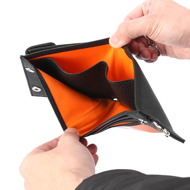 ポーター カーム ウォレット 041-03123 PORTER 吉田カバン 財布 二つ折り財布 ミドルウォレット メンズ レディース 薄い財布 薄型 本革 レザー スリム ブランド | PORTER | 11