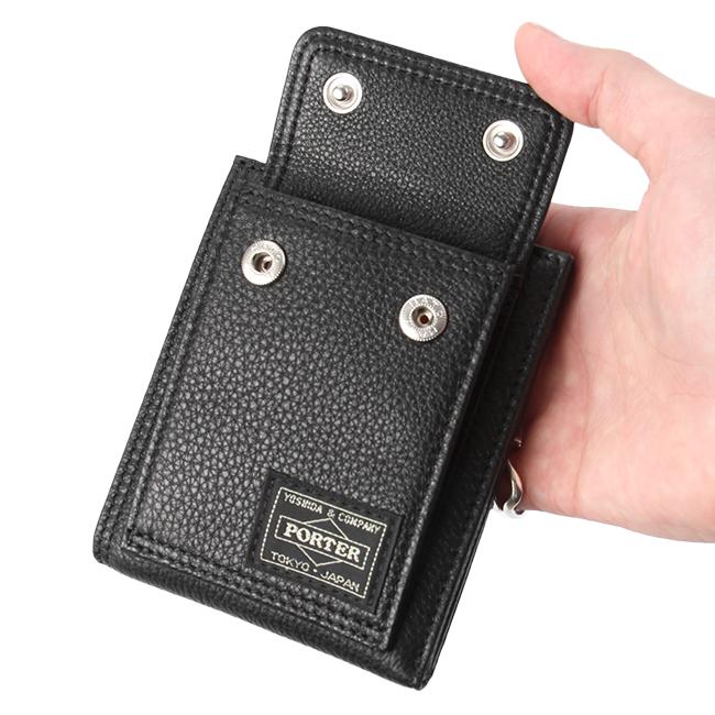 ポーター カーム ウォレット 041-03123 PORTER 吉田カバン 財布 二つ折り財布 ミドルウォレット メンズ レディース 薄い財布 薄型 本革 レザー スリム ブランド | PORTER | 13