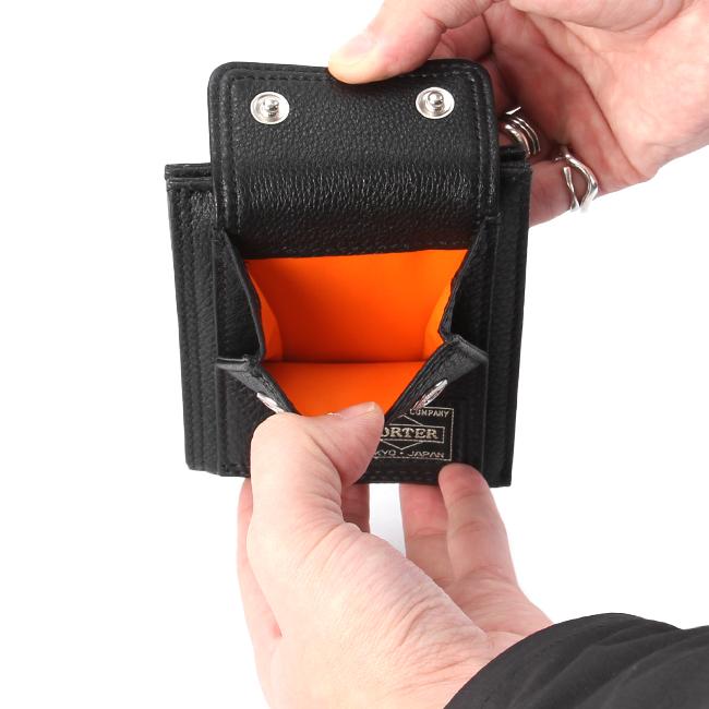 ポーター カーム ウォレット 041-03123 PORTER 吉田カバン 財布 二つ折り財布 ミドルウォレット メンズ レディース 薄い財布 薄型 本革 レザー スリム ブランド | PORTER | 14