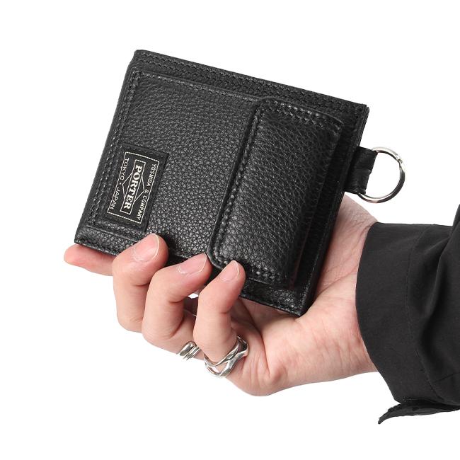ポーター カーム ウォレット 041-03123 PORTER 吉田カバン 財布 二つ折り財布 ミドルウォレット メンズ レディース 薄い財布 薄型 本革 レザー スリム ブランド | PORTER | 06