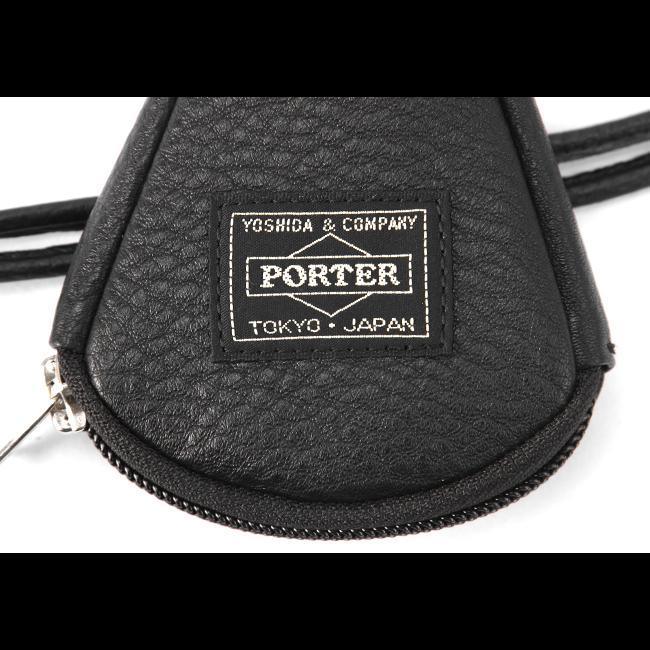 ポーター カーム キーパック 041-03126 PORTER 吉田カバン キーケース ネックポーチ メンズ レディース 首掛け 本革 レザー ブランド | PORTER | 08