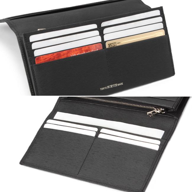 ポーター財布 美品 CURRENT（PORTER） ポーター カレント ロングウォレット 052-02201