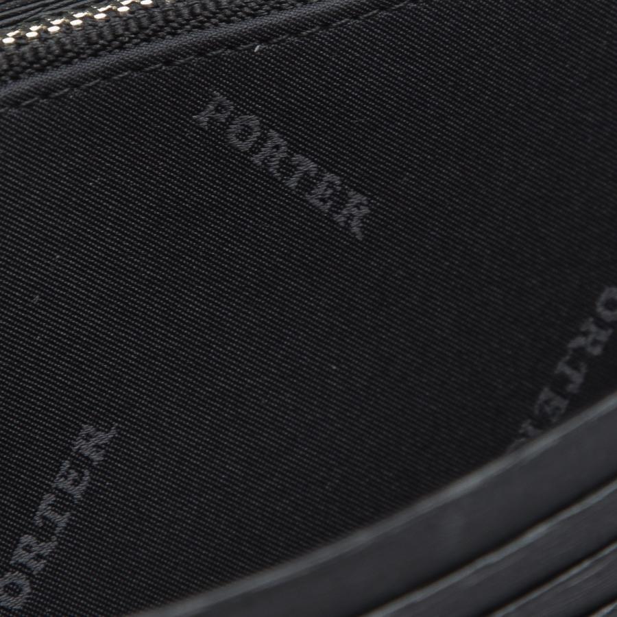 ポーター カレント ロングウォレット 052-02201 PORTER CURRENT 吉田カバン 財布 長財布 薄型 薄い財布 本革 日本製 レザー ブランド メンズ | CURRENT（PORTER） | 12