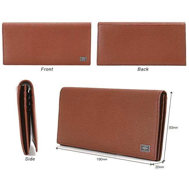 ポーター カレント ロングウォレット 052-02202 財布 長財布 本革 薄型 薄い財布 小銭入れなし レザー スリム メンズ レディース 吉田カバン PORTER CURRENT | CURRENT（PORTER） | 11