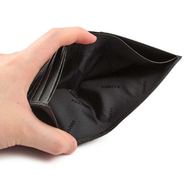 ポーター カレント ウォレット 052-02211 財布 二つ折り財布 小銭入れなし 薄い財布 レザー スリム メンズ レディース ブランド 吉田カバン PORTER CURRENT | CURRENT（PORTER） | 13