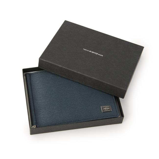 ポーター カレント マネークリップ 052-02215 PORTER CURRENT 吉田カバン 財布 二つ折り財布 薄型 薄い財布 薄い 本革 レザー カード ブランド メンズ 日本製 | CURRENT（PORTER） | 13