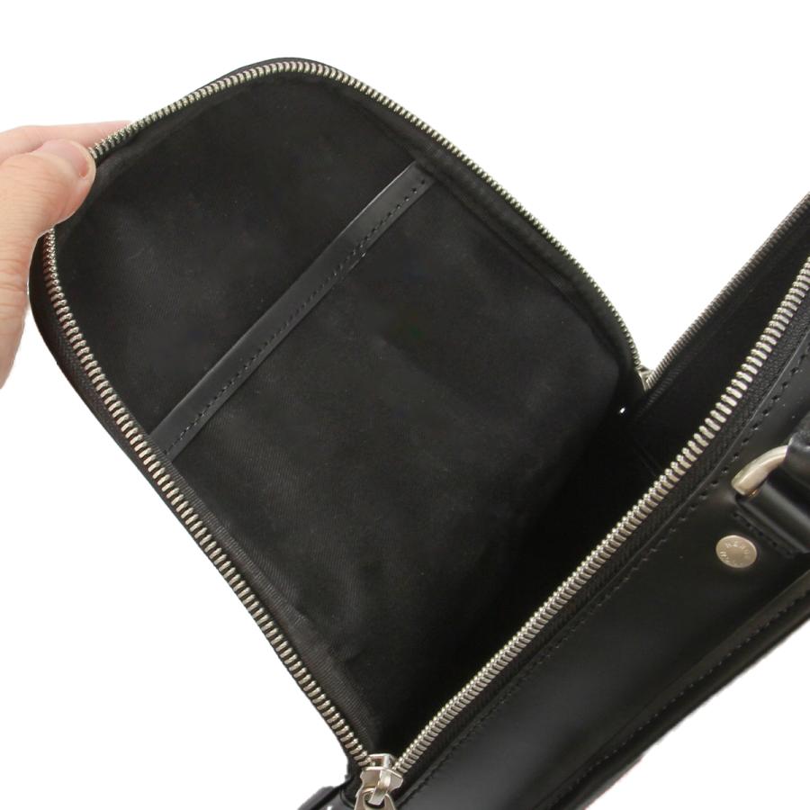 【美品】HERGOPOCH エルゴポック ボディバッグ　本革　レザー HERGOPOCH 最大42% 9/4限定 エルゴポック No.06 ワキシング