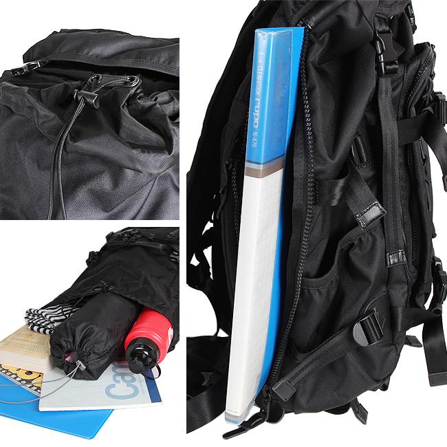 最大45% 3/1まで アッソブ リュック バックパック AS2OV CORDURA DOBBY 305D 061400 大容量 A3 ウエストハーネス チェストベルト メンズ ブランド | AS2OV | 06