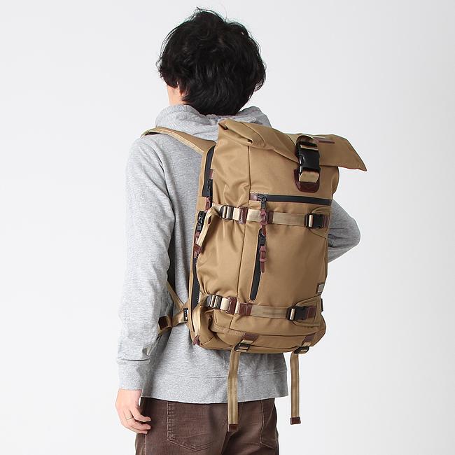 最大45% 3/1まで アッソブ リュック バックパック AS2OV CORDURA DOBBY 305D 061401 ロールトップ 大容量 ウエストハーネス チェストベルト メンズ | AS2OV | 14