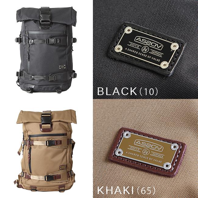 最大45% 3/1まで アッソブ リュック バックパック AS2OV CORDURA DOBBY 305D 061401 ロールトップ 大容量 ウエストハーネス チェストベルト メンズ | AS2OV | 03