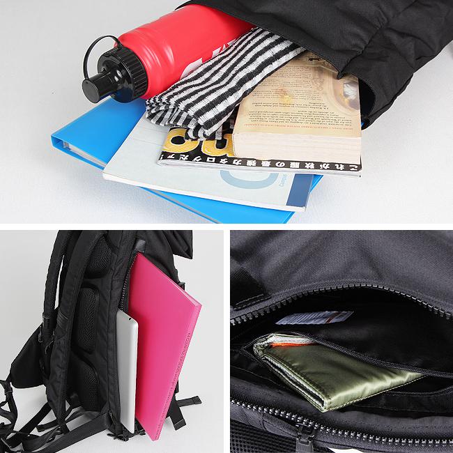 最大45% 3/1まで アッソブ リュック バックパック AS2OV CORDURA DOBBY 305D 061401 ロールトップ 大容量 ウエストハーネス チェストベルト メンズ | AS2OV | 06