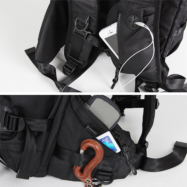 最大45% 3/1まで アッソブ リュック バックパック AS2OV CORDURA DOBBY 305D 061401 ロールトップ 大容量 ウエストハーネス チェストベルト メンズ | AS2OV | 10