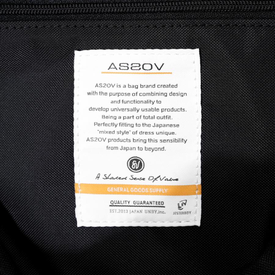 最大42% 9/6限定 アッソブ コーデュラドビー スリングバッグ ウエストバッグ ミリタリー メンズ ブランド AS2OV CORDURA DOBBY 305D 061402 | AS2OV | 16