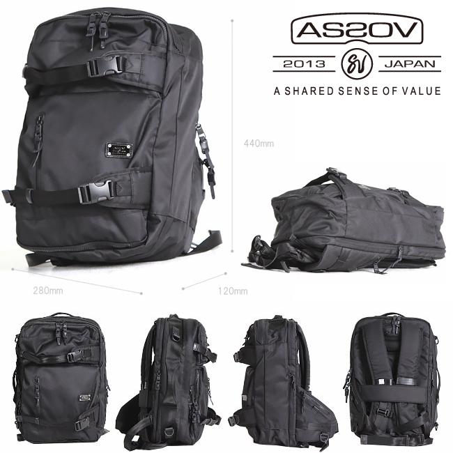 AS2OV（アッソブ） 最大43% 1/11限定 リュック バックパック AS2OV