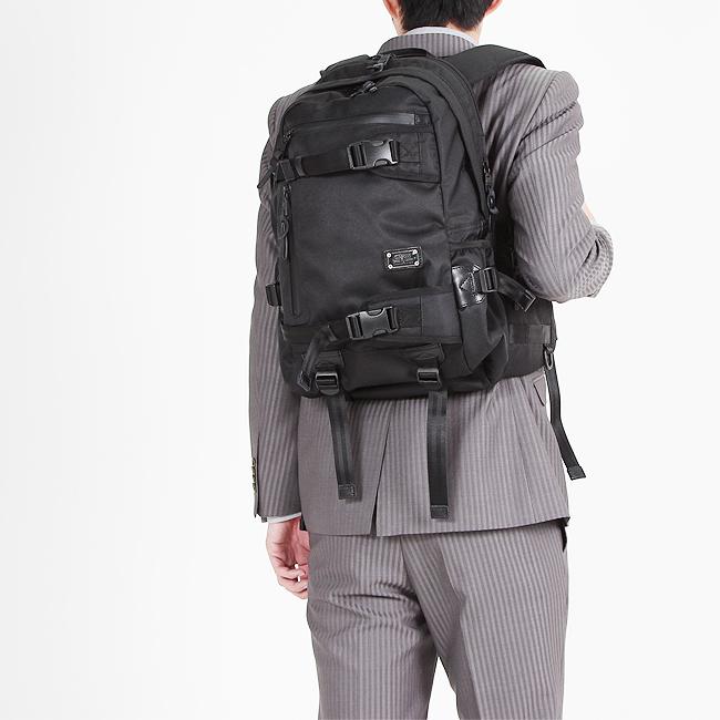 最大45% 6/1まで アッソブ コーデュラドビー リュック デイパック A4 ハーネス チェストベルト AS2OV CORDURA DOBBY 305D 061407の画像