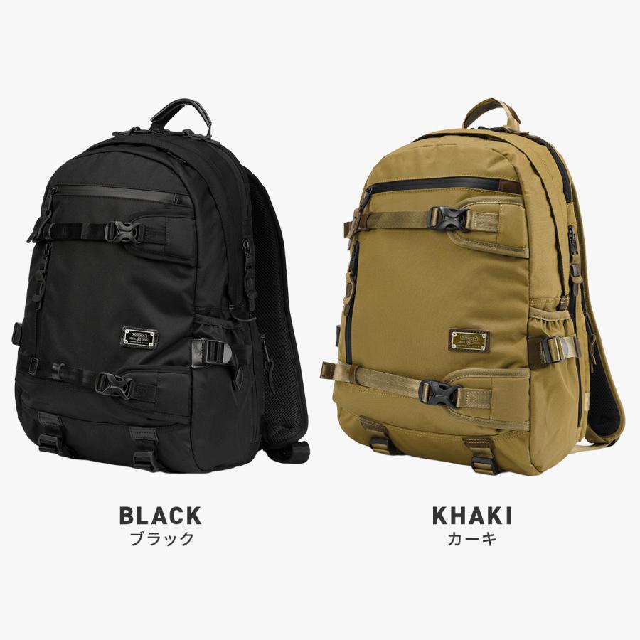 AS2OV アッソブ 305D CORDURA DOBBY コーデュラ ドビー バックパック リュック ライトブラウン系【中古】 AS2OV（アッソブ） コーデュラドビー リュック デイパック 22L A4 丈夫
