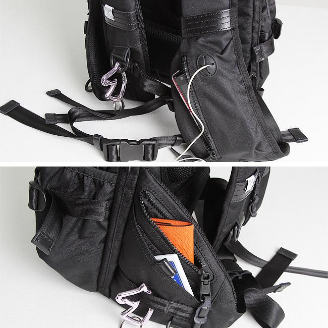 最大45% 6/1まで アッソブ コーデュラドビー リュック デイパック A4 ハーネス チェストベルト AS2OV CORDURA DOBBY 305D 061407の画像
