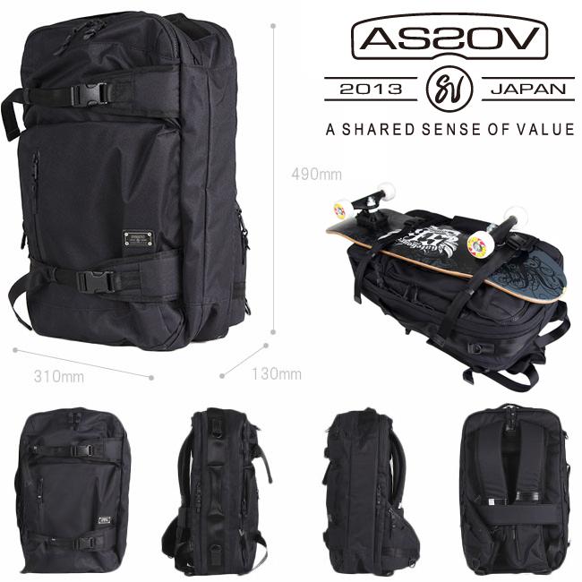 アッソブ リュック 3WAY バックパック AS2OV CORDURA DOBBY 305D 061408 コーデュラドビー 大容量 チェストベルト メンズ ブランド | AS2OV | 05