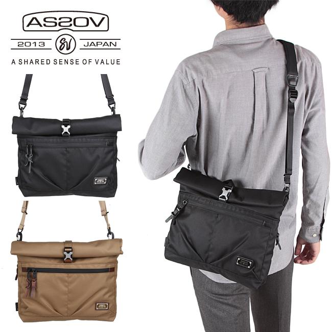 最大45% 3/1まで アッソブ サコッシュ ショルダーバッグ AS2OV CORDURA DOBBY 305D 061414 コーデュラドビー B5 メンズ ブランド | AS2OV | 14