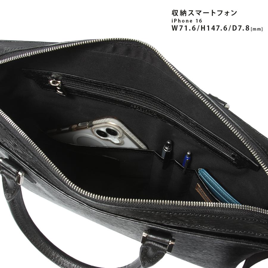 エルゴポック ビジネスバッグ ブリーフケース メンズ ブランド レザー 本革 通勤 日本製 A4 No.06 ワキシングレザー 2WAY HERGOPOCH 06A-BF1 | HERGOPOCH | 13