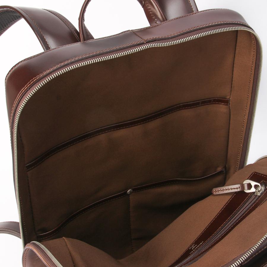 エルゴポック ナンバーシックス リュック ビジネスリュック ビジネスバッグ メンズ ブランド レザー 本革 B4 PC収納 HERGOPOCH No.06 06n-bp | HERGOPOCH | 13