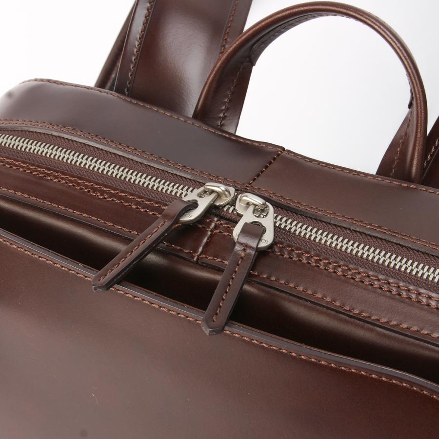 エルゴポック ナンバーシックス リュック ビジネスリュック ビジネスバッグ メンズ ブランド レザー 本革 B4 PC収納 HERGOPOCH No.06 06n-bp | HERGOPOCH | 15