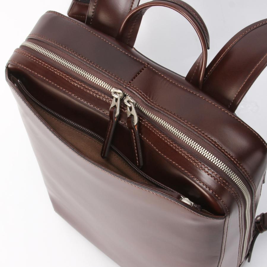 最大41% 3/25限定 エルゴポック ナンバーシックス リュック ビジネスリュック ビジネスバッグ メンズ ブランド レザー 本革 B4 PC収納 HERGOPOCH No.06 06n-bp | HERGOPOCH | 16