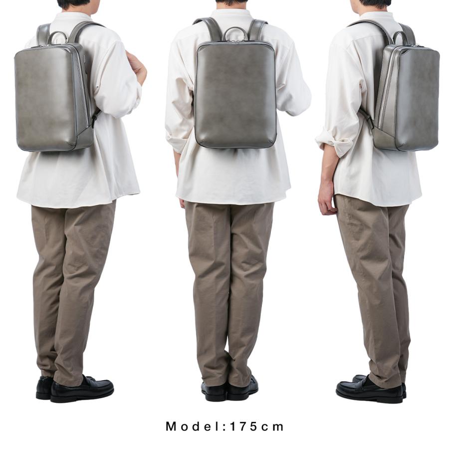 エルゴポック ナンバーシックス リュック ビジネスリュック ビジネスバッグ メンズ ブランド レザー 本革 B4 PC収納 HERGOPOCH No.06 06n-bp | HERGOPOCH | 08