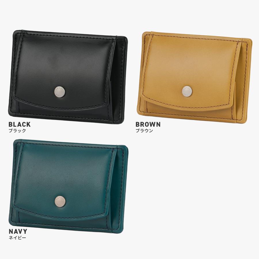 最大43% 11/1まで エルゴポック ミニ財布 メンズ レディース ブランド 軽量 小銭入れ コインケース ミニウォレット ワックスドレザー HERGOPOCH 06NW-CP | HERGOPOCH | 04